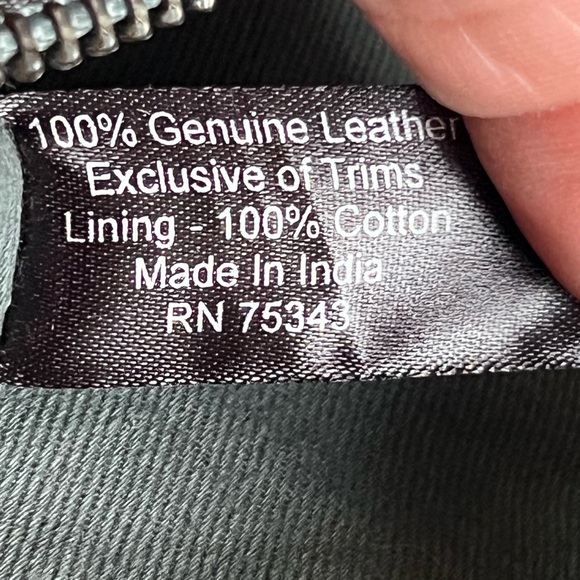 Handcrafted in India Woven real Leather Handbag - Picture 12 of 12